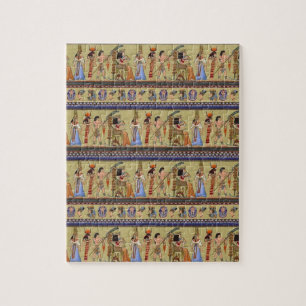 Ägyptisches Hieroglyphisches Puzzle