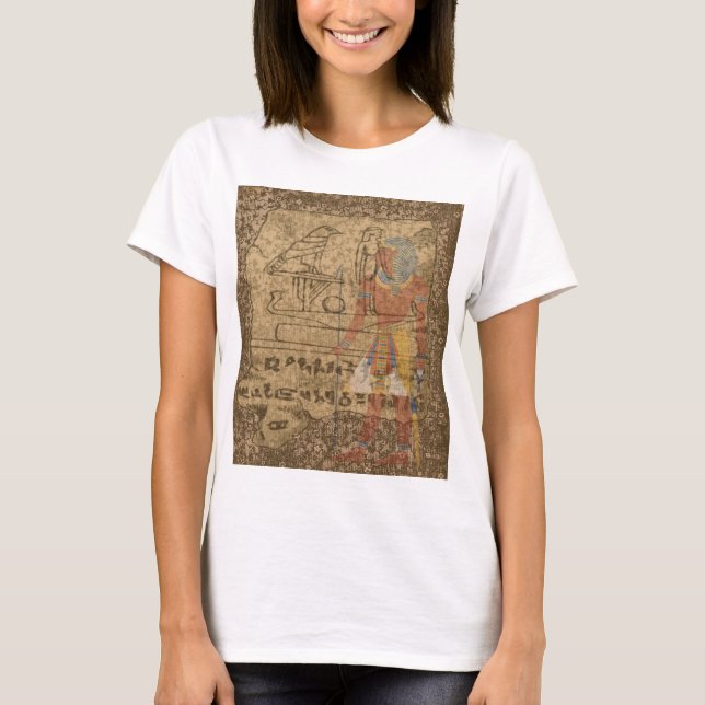 Ägyptisches hieroglyphisches T-Shirt (Vorderseite)