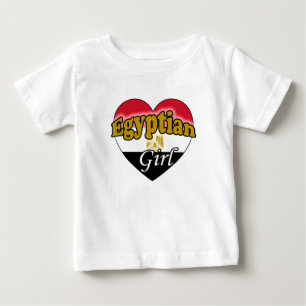 Ägyptisches Mädchen Baby T-shirt