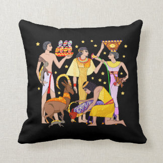 Ägyptisches Motiv-   Entwurfs-Wurfs-Kissen Kissen