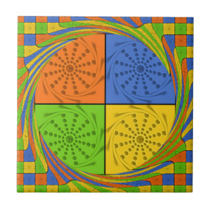 ägyptisches Nahtloses Set Fliese