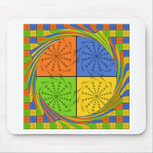 Ägyptisches nahtloses Set-Stoffmuster Mousepad