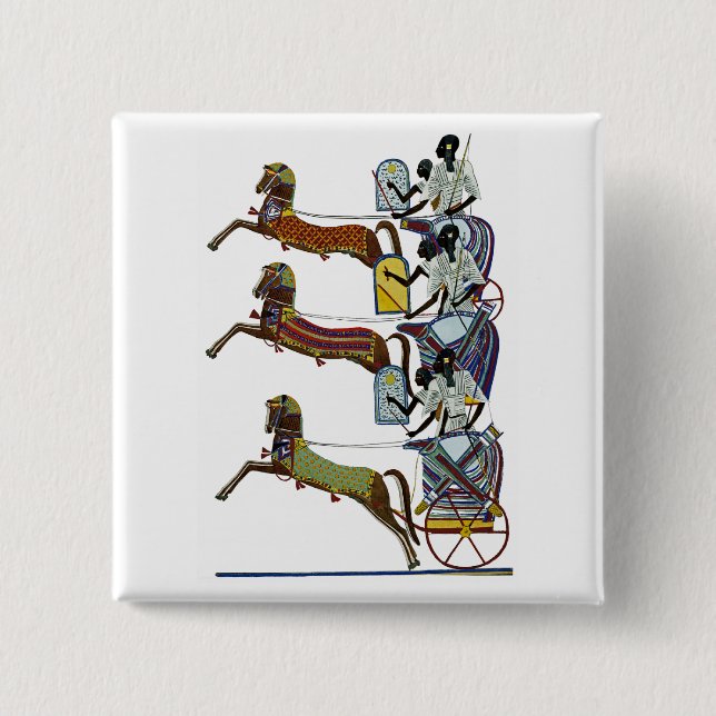 Ägyptisches Ornamnet #2 in Emporio Moffa Button (Vorderseite)