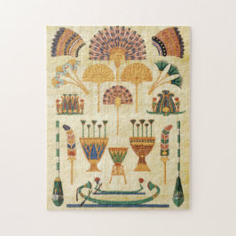 Ägyptisches Papier Papyrus Puzzle