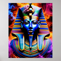 Ägyptisches Pharao-Poster
