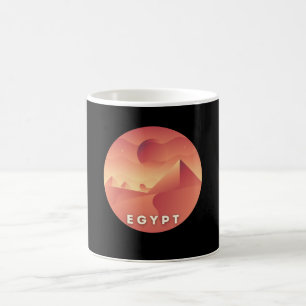 Ägyptisches Pyramiden-Shirt Kaffeetasse
