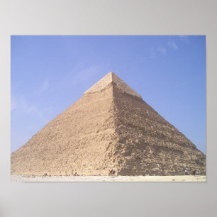 Ägyptisches Pyramidenposter Poster