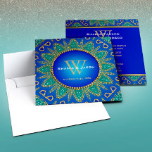 Ägyptisches Sonnensparkle-Aquamarines Goldmonogram