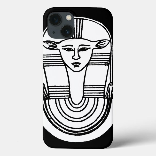 Ägyptisches Symbol: Hathor Case-Mate iPhone Hülle (Rückseite)