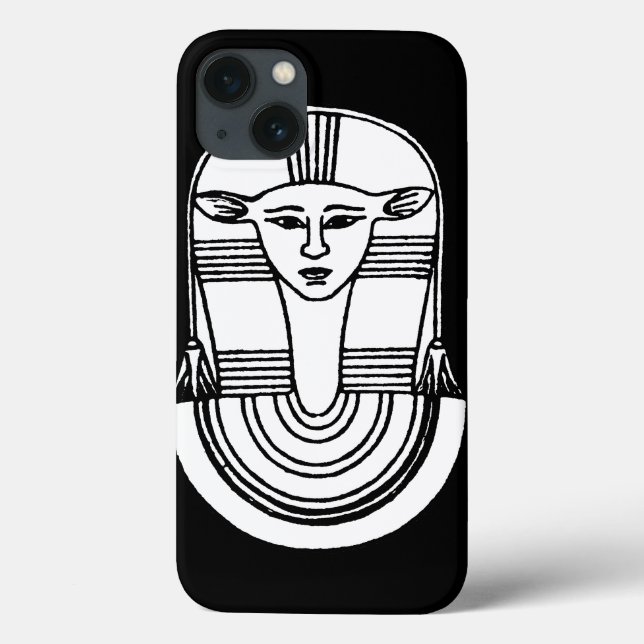 Ägyptisches Symbol: Hathor Case-Mate iPhone Hülle (Rückseite)