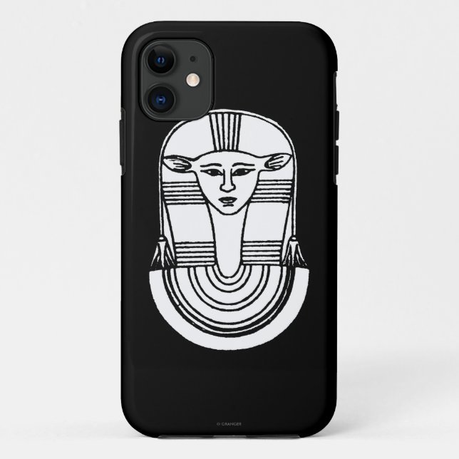 Ägyptisches Symbol: Hathor Case-Mate iPhone Hülle (Rückseite)
