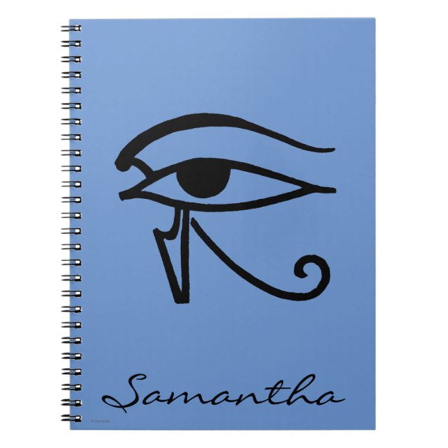 Ägyptisches Symbol: Utchat Notizblock (Vorderseite)