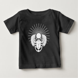 Ägyptisches Winged-Skarabäus-Symbol Baby T-shirt