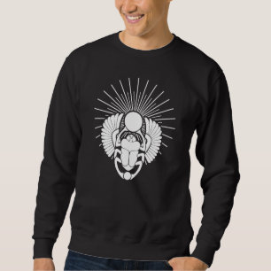 Ägyptisches Winged-Skarabäus-Symbol Sweatshirt