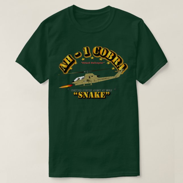 AH1 Cobra Snake T-Shirt (Design vorne)