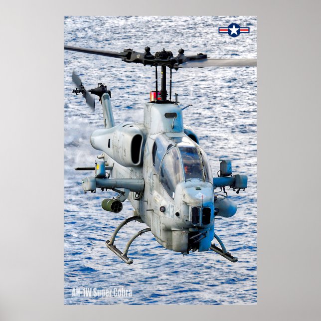 AH-1W SUPER COBRA POSTER (Vorne)