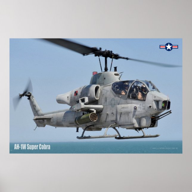 AH-1W SUPER COBRA POSTER (Vorne)