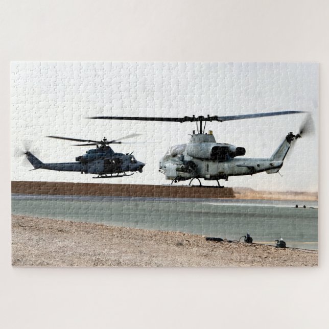 AH-1W Super Cobra & UH-1Y Venom Puzzle (Horizontal)