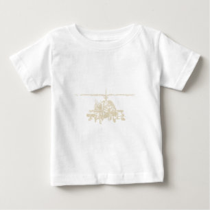 AH-64 Apache Baby T-shirt