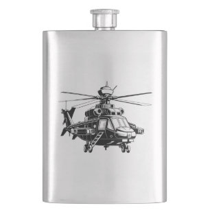 Ah 64 Apache Hubschrauber Flachmann