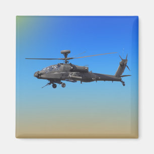 AH-64 Apache Hubschrauber Magnet