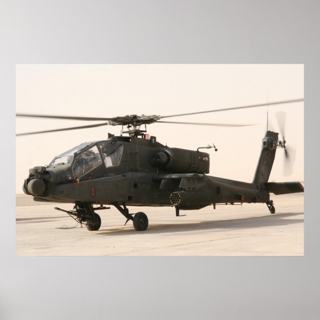 AH-64 Apache Poster (Vorne)