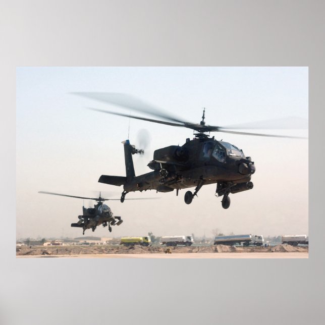 AH-64 Apache Poster (Vorne)