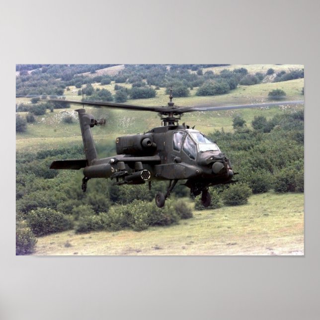 AH-64 Apache Poster (Vorne)