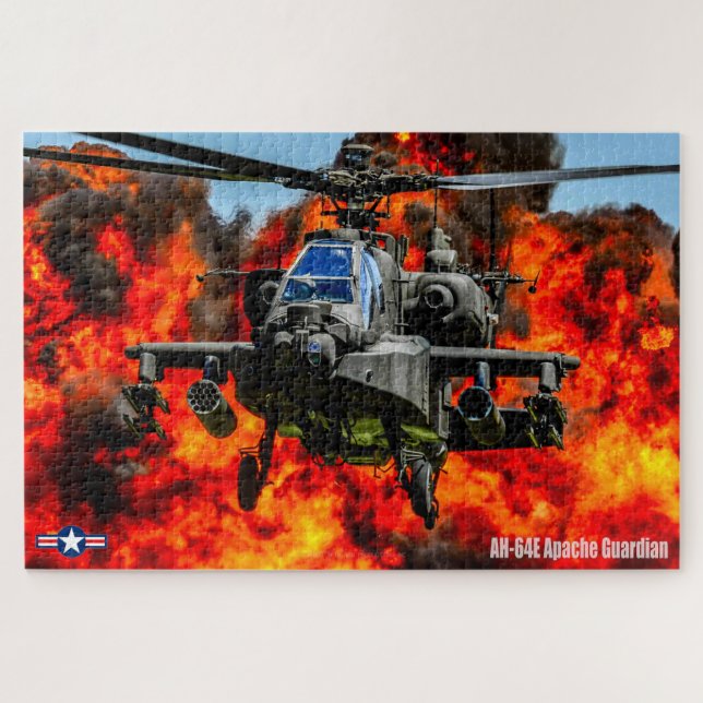 AH-64E APACHE GUARDIAN (20x30 INCH) Puzzle (Horizontal)