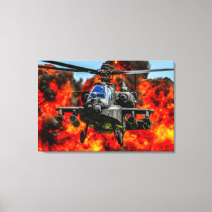 AH-64E APACHE GUARDIAN 24x36 Leinwanddruck