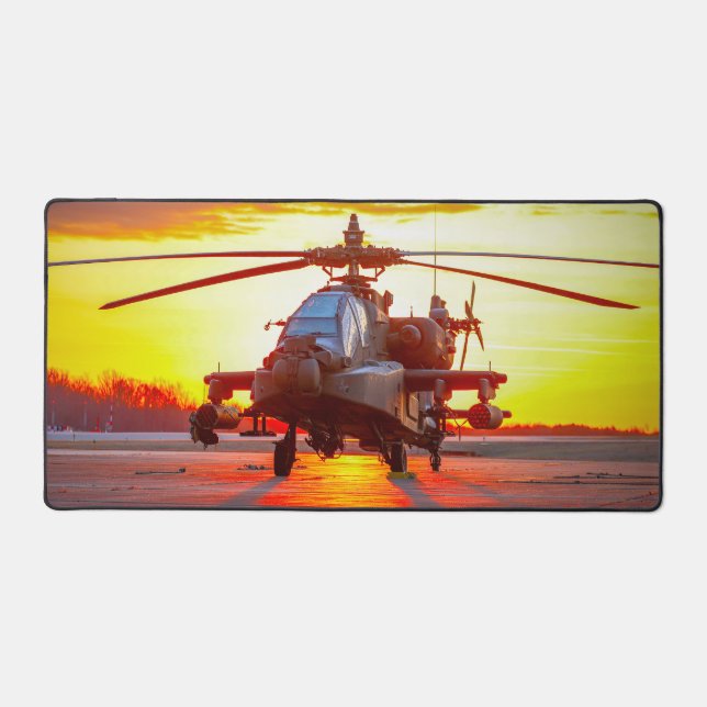 AH-64E APACHE GUARDIAN SCHREIBTISCHUNTERLAGE (Vorderseite)