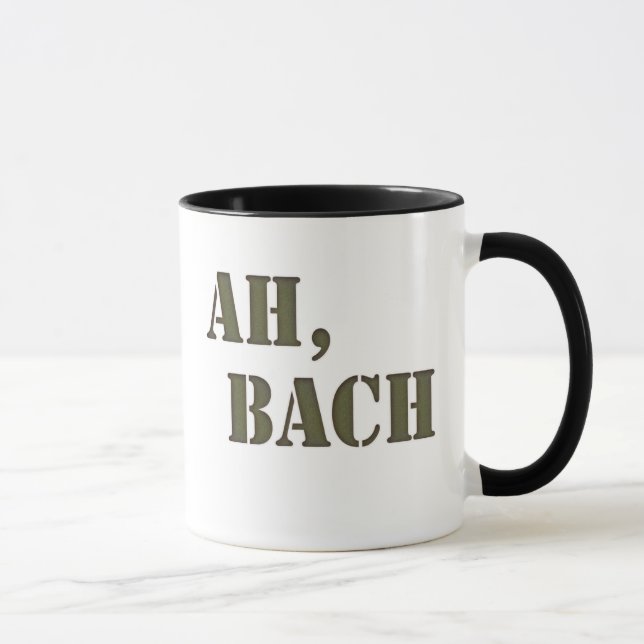 Ah Bach Tasse (Rechts)