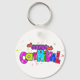 Ah Come fuß Carnival Schlüsselanhänger