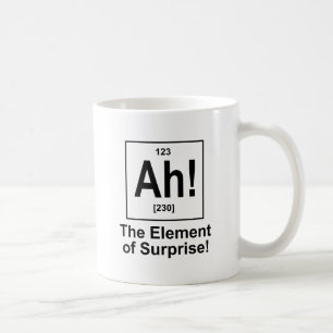 Ah! Das Element der Überraschung Kaffeetasse