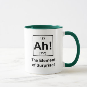 Ah! Das Element der Überraschung Tasse
