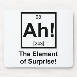 Ah das Element Überraschungs-des periodischen Mousepad