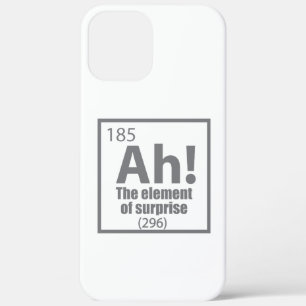 Ah! Das Element von überraschendem Funny Chemistry Case-Mate iPhone Hülle
