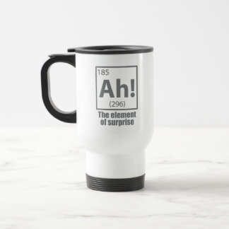Ah! Das Element von überraschendem Funny Chemistry Reisebecher