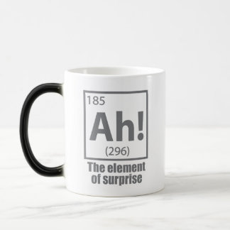 Ah! Das Element von überraschendem Funny Chemistry Verwandlungstasse