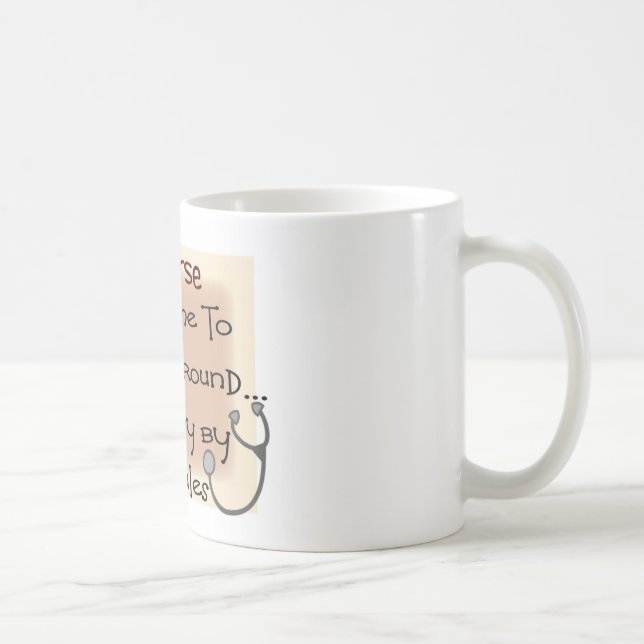 äh KOMMEN Krankenschwester ZU MEINEM SPIELPLATZ Kaffeetasse (Rechts)