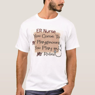 äh KOMMEN Krankenschwester ZU MEINEM SPIELPLATZ T-Shirt