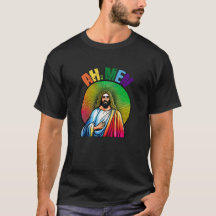 Ah, Männer Jesus Christ LGBTQ Regenbogenfarben Chr
