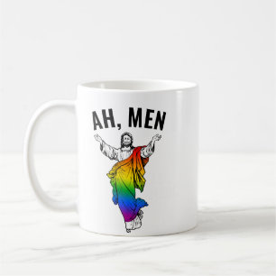 Ah Männer - Lustiges Jesus-Meme Kaffeetasse