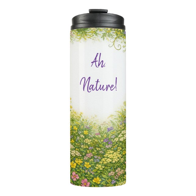Ah, Natur! Reisebecher Thermosbecher (Vorderseite)