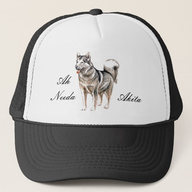 Ah Needa Akita Cap Truckerkappe (Vorderseite)