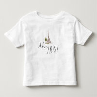Ah Paris! Zitat | mit Effiel Turm