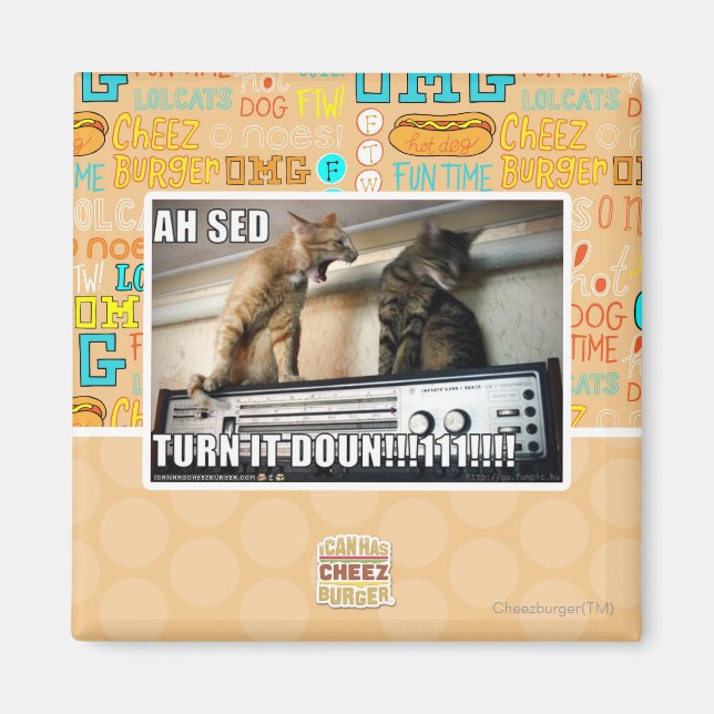 Ah Sed Dreh es ab! Magnet (Vorne)