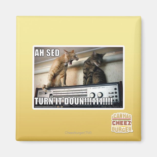 Ah Sed Dreh es ab! Magnet (Vorne)