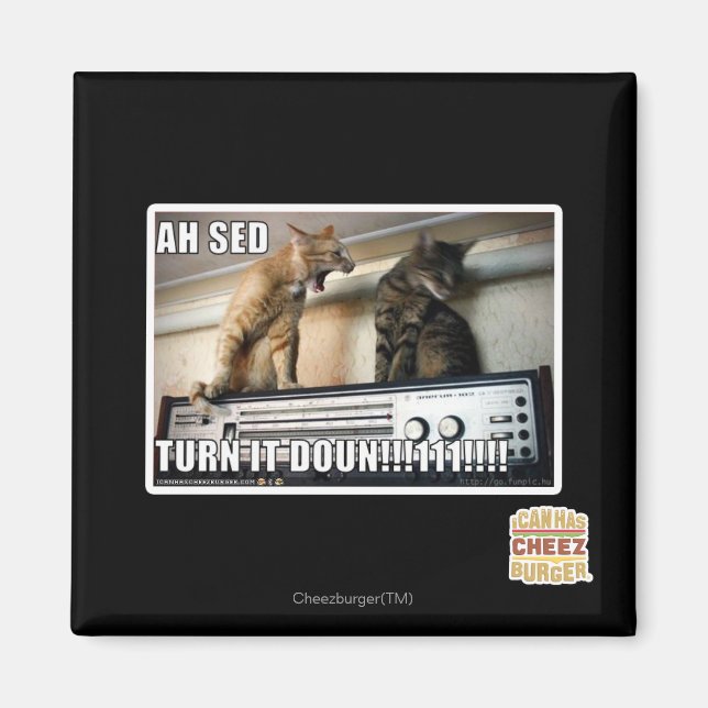 Ah Sed Dreh es ab! Magnet (Vorne)