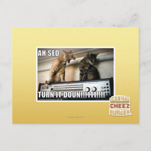 Ah Sed Dreh es ab! Postkarte